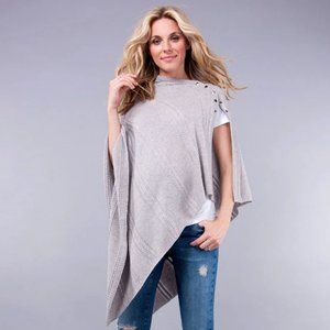 SERAPHINE ADELINE CHEVRON CABLE KNIT NURSING COVER